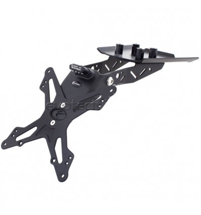Portatarga regolabile Evotech per KTM Duke 125 e 390 dal 2017
