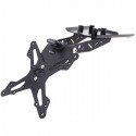 Portatarga regolabile Evotech per KTM Duke 125 e 390 dal 2017