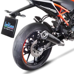 Terminale Leovince GP ONE per KTM Duke 125/390, RC 125/390 dal 2017 Terminale Leovince GP ONE per KTM Duke 125/390, RC 125/390 dal 2017