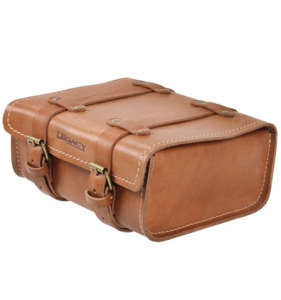 Borsa posteriore in pelle Hepco & Becker Rear Legacy Bag marrone