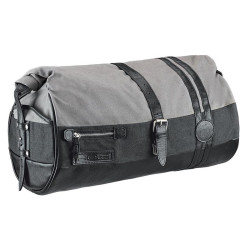 Borsa a rullo Held Canvas impermeabile da sella o portapacchi 20lt nera e grigia Borsa a rullo Held Canvas impermeabile da sella o portapacchi 20lt nera e grigia