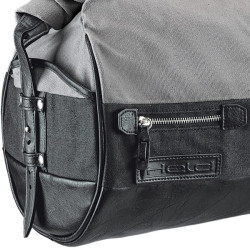 Borsa a rullo Held Canvas impermeabile da sella o portapacchi 20lt nera e grigia Borsa a rullo Held Canvas impermeabile da sella o portapacchi 20lt nera e grigia