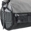 Borsa a rullo Held Canvas impermeabile da sella o portapacchi 20lt nera e grigia Borsa a rullo Held Canvas impermeabile da sella o portapacchi 20lt nera e grigia