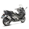 Terminale Leovince LV Factory S Steel per Kymco AK550 ABS 2017 Terminale Leovince LV Factory S Steel per Kymco AK550 ABS 2017