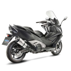 Terminale Leovince LV Factory S Steel catalitica per Kymco AK550 ABS 2017 Terminale Leovince LV Factory S Steel catalitica per Kymco AK550 ABS 2017