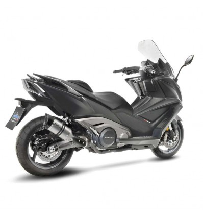 Terminale Leovince LV Pro Steel per Kymco AK550 ABS 2017 Terminale Leovince LV Pro Steel per Kymco AK550 ABS 2017