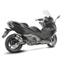 Terminale Leovince LV Pro Steel per Kymco AK550 ABS 2017 Terminale Leovince LV Pro Steel per Kymco AK550 ABS 2017