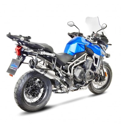 Terminale Leovince LV ONE Evo per Triumph Tiger Explorer XR/XCX/XCX LOW/XCA 16-17