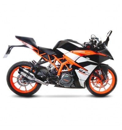 Terminale Leovince LV Pro Steel per KTM RC 125/390 e Duke 125/390 2017 Terminale Leovince LV Pro Steel per KTM RC 125/390 e Duke 125/390 2017