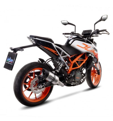 Terminale Leovince LV Pro Steel per KTM RC 125/390 e Duke 125/390 2017 Terminale Leovince LV Pro Steel per KTM RC 125/390 e Duke 125/390 2017