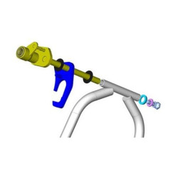 Antifurto blocca cavalletto Push & Block per Honda SH 300 fino al 2014 Antifurto blocca cavalletto Push & Block per Honda SH 300 fino al 2014