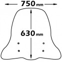 Parabrezza Isotta per Piaggio Beverly 125 e 200 fino al 2004 Parabrezza Isotta per Piaggio Beverly 125 e 200 fino al 2004