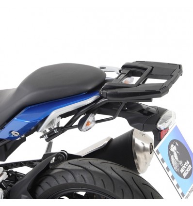 Portapacchi nero Hepco & Becker Easy Rack per BMW G310R dal 2016