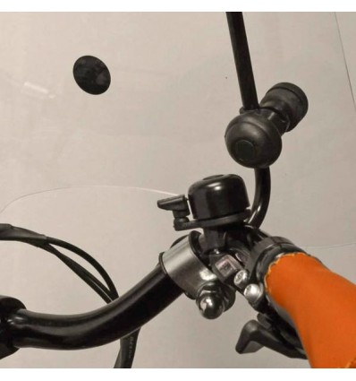 Parabrezza Biondi universale Smile 1 per biciclette elettriche Parabrezza Biondi universale Smile 1 per biciclette elettriche