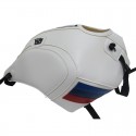Copriserbatoio Bagster per BMW R-Nine T dal 2014 in similpelle bianco, blu e rosso Copriserbatoio Bagster per BMW R-Nine T dal 2014 in similpelle bianco, blu e rosso