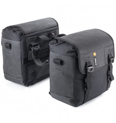 Borse laterali Kriega Saddlebag Duo 28 nere