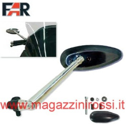 Specchio FAR da manubrio alluminio mini per Yamaha T-Ma