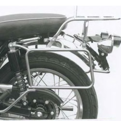 Portapacchi e telai laterali neri Hepco & Becker per Kawasaki W650 99-06 e W800 dal 2011 Portapacchi e telai laterali neri Hepco & Becker per Kawasaki W650 99-06 e W800 dal 2011