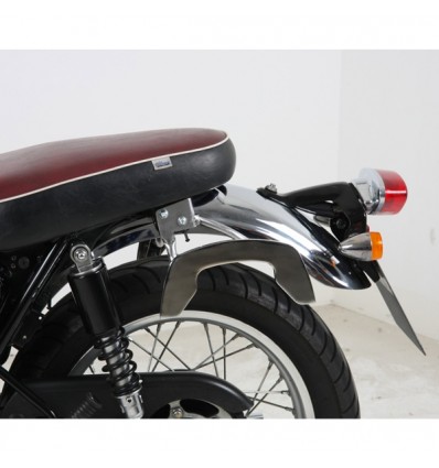 Telai laterali cromati Hepco & Becker C-Bow system per Kawasaki W650 99-06 e W800 dal 2011 Telai laterali cromati Hepco & Becker C-Bow system per Kawasaki W650 99-06 e W800 dal 2011