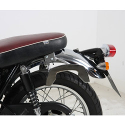 Telai laterali neri Hepco & Becker C-Bow system per Kawasaki W650 99-06 e W800 dal 2011 Telai laterali neri Hepco & Becker C-Bow system per Kawasaki W650 99-06 e W800 dal 2011