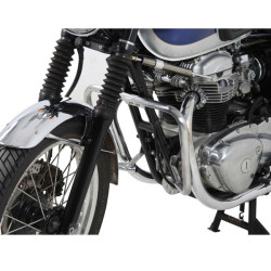 Paramotore cromato Hepco & Becker per Kawasaki W650 99-06 e W800 dal 2011 Paramotore cromato Hepco & Becker per Kawasaki W650 99-06 e W800 dal 2011