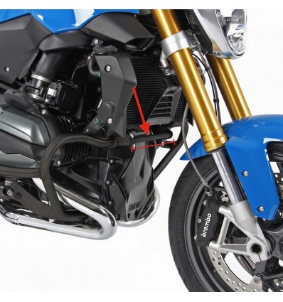 Rinforzo per paramotore Hepco & Becker su BMW R1200R/RS/GS
