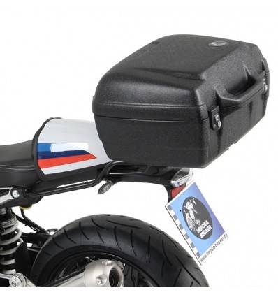 Portapacchi nero Hepco & Becker Alu Rack per BMW R-Nine T Racer Portapacchi nero Hepco & Becker Alu Rack per BMW R-Nine T Racer