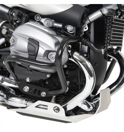 Paramotore Hepco & Becker argento per BMW R-Nine T Racer Paramotore Hepco & Becker argento per BMW R-Nine T Racer