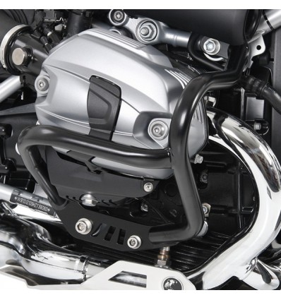 Paramotore Hepco & Becker argento per BMW R-Nine T Racer Paramotore Hepco & Becker argento per BMW R-Nine T Racer