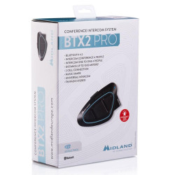 Interfono Bluetooth Midland BTX2 PRO singolo Interfono Bluetooth Midland BTX2 PRO singolo