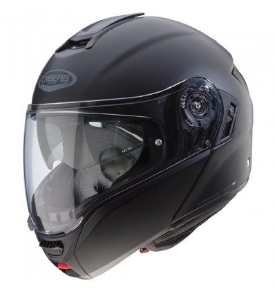 Casco Caberg Levo apribile doppia visiera nero opaco