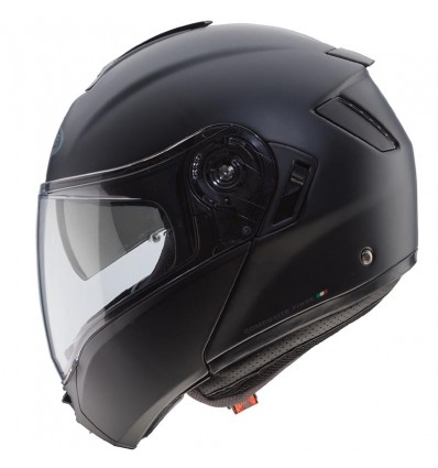 Casco Caberg Levo apribile doppia visiera nero opaco Casco Caberg Levo apribile doppia visiera nero opaco