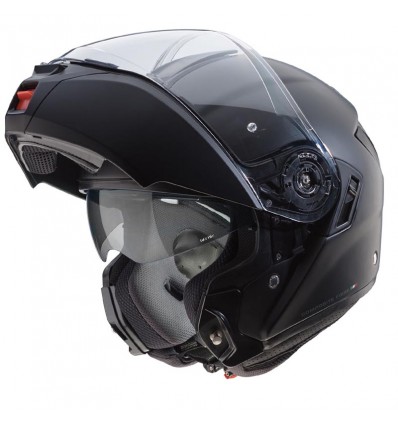 Casco Caberg Levo apribile doppia visiera nero opaco Casco Caberg Levo apribile doppia visiera nero opaco
