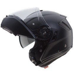 Casco Caberg Levo apribile doppia visiera nero opaco Casco Caberg Levo apribile doppia visiera nero opaco