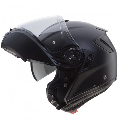 Casco Caberg Levo apribile doppia visiera nero opaco Casco Caberg Levo apribile doppia visiera nero opaco