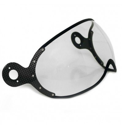 Visiera per caschi Momo FGTR Classic, Evo e Fluo trasparente Visiera per caschi Momo FGTR Classic, Evo e Fluo trasparente