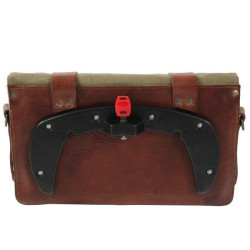 Valigie laterali in pelle e tessuto Hepco & Becker Legacy 8+11 litri Valigie laterali in pelle e tessuto Hepco & Becker Legacy 8+11 litri