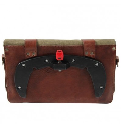 Valigie laterali in pelle e tessuto Hepco & Becker Legacy 8+11 litri Valigie laterali in pelle e tessuto Hepco & Becker Legacy 8+11 litri