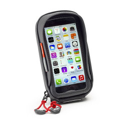 Porta smartphone Givi S956B a sgancio rapido per manubrio moto Porta smartphone Givi S956B a sgancio rapido per manubrio moto