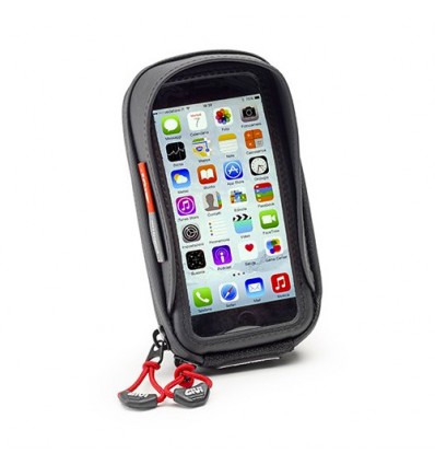 Porta smartphone Givi S956B a sgancio rapido per manubrio moto Porta smartphone Givi S956B a sgancio rapido per manubrio moto