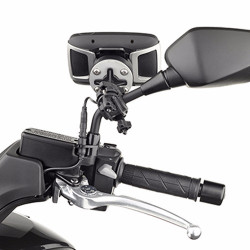 Supporto manubrio Givi STTR40 per navigatori Tom Tom Rider Supporto manubrio Givi STTR40 per navigatori Tom Tom Rider