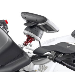 Supporto manubrio Givi STTR40 per navigatori Tom Tom Rider Supporto manubrio Givi STTR40 per navigatori Tom Tom Rider