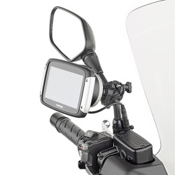 Supporto manubrio Givi STTR40 per navigatori Tom Tom Rider Supporto manubrio Givi STTR40 per navigatori Tom Tom Rider