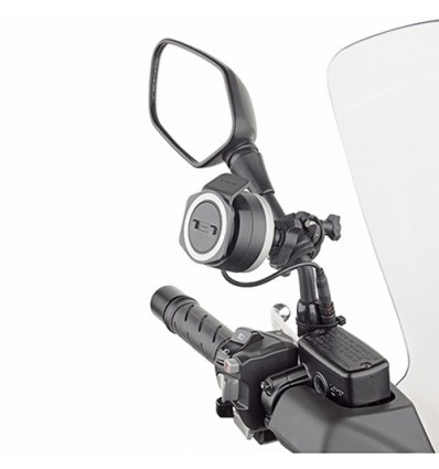 Supporto manubrio Givi STTR40 per navigatori Tom Tom Rider