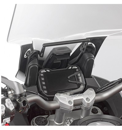 Traversino Givi da montare dietro il cupolino per Ducati Multistrada 950 e 1200 Traversino Givi da montare dietro il cupolino per Ducati Multistrada 950 e 1200
