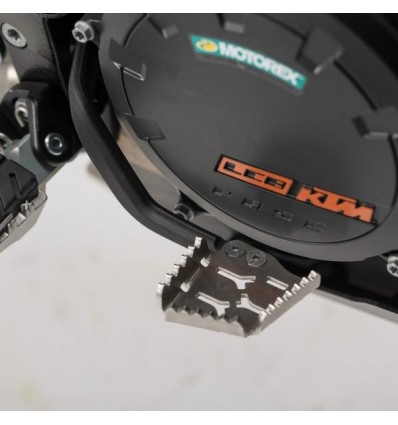 Estensione pedana freno posteriore SW-Motech per moto KTM Estensione pedana freno posteriore SW-Motech per moto KTM