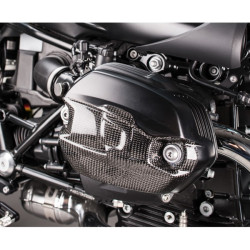 Protezioni in carbonio Lightech per testate BMW R1200GS, R-Nine T, e R1200GS Adventure Protezioni in carbonio Lightech per testate BMW R1200GS, R-Nine T, e R1200GS Adventure