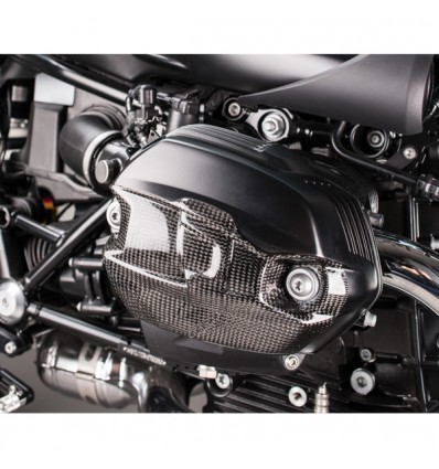 Protezioni in carbonio Lightech per testate BMW R1200GS, R-Nine T, e R1200GS Adventure Protezioni in carbonio Lightech per testate BMW R1200GS, R-Nine T, e R1200GS Adventure