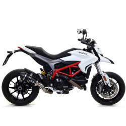 Marmitta Arrow Race-Tech Alluminium Dark Carby per Ducati Hypermotard e Hyperstrada 939 Marmitta Arrow Race-Tech Alluminium Dark Carby per Ducati Hypermotard e Hyperstrada 939