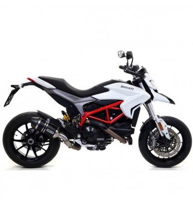 Marmitta Arrow Race-Tech Alluminium Dark Carby per Ducati Hypermotard e Hyperstrada 939 Marmitta Arrow Race-Tech Alluminium Dark Carby per Ducati Hypermotard e Hyperstrada 939